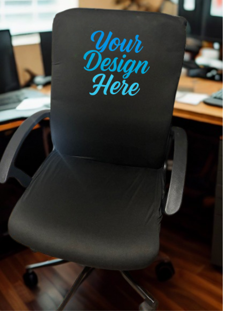 Custom Office Chair Cover - Personalized