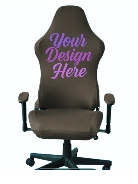 Custom Chair Cover for Office & Gaming with Logo Personalization